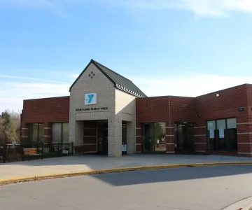 Front of the Jerry Long Family YMCA