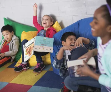 Kids reading