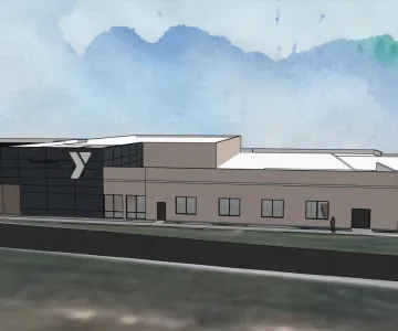 Yadkin future front of building